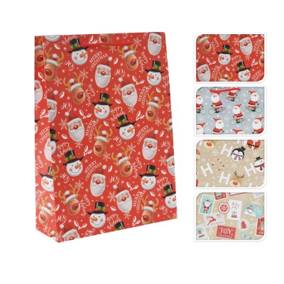 SAC CADEAU NOËL TRADITION 2023 18X8X23CM SAC CADEAU NOËL TRADITION 2023 18X8X23CM