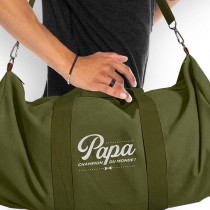 SAC SPORT POLYESTER PAPA CHAMPION 56X36CM VERT