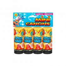 SACHET DE 4 CANONS À CONFETTIS