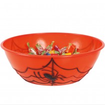 SALADIER HALLOWEEN ORANGE 27X9CM