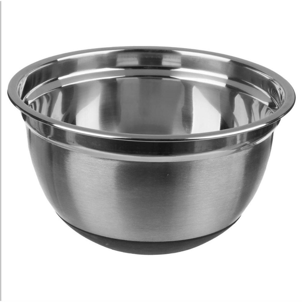 Saladier inox 35 cm, ustensile de cuisine pas cher - Badaboum