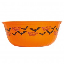 SALADIER RÉUTILISABLE CHAUVE-SOURIS  27CM ORANGE