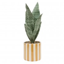 SANSEVIERIA ARTIFICIEL POT CÉRAMIQUE 38CM