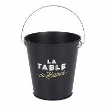 SEAU DE PRÉSENTATION MÉTAL TABLE BISTROT 50CL