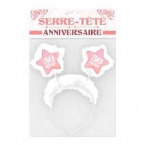 SERRE TETE ANNIVERSAIRE 50AINE