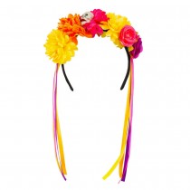 SERRE-TÊTE JOUR DES MORTS LA PELONA FEMME