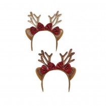 SERRE-TÊTE RENNE PAILLETTES ADULTE