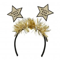 SERRE-TÊTE RESSORTS ÉTOILE NEW YEAR OR ADULTE