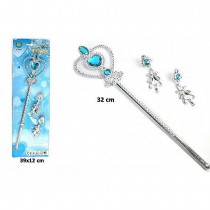 SET BEAUTÉ PRINCESSE SCEPTRE 32CM