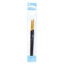 SET DE 2 PINCEAUX DE MAQUILLAGE