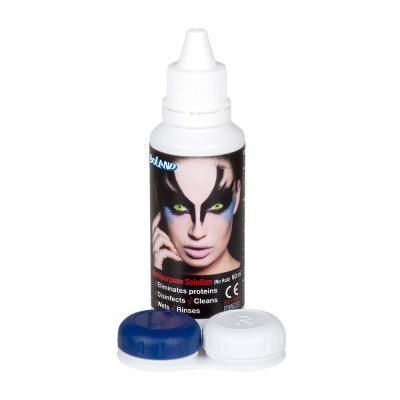 SOLUTION 50ML NETTOYAGE LENTILLES + ÉTUI