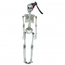 SQUELETTE HACHE SANG SUSPENSION DÉCO 40CM