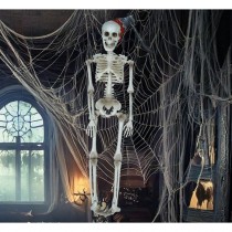 SQUELETTE HACHE SANG SUSPENSION DÉCO 40CM