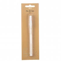 STYLO GEL POINTE FINE 15X1.3CM 42ML BLANC