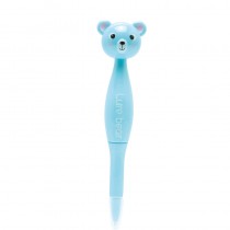 STYLO OURSON BLEU 14CM