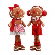 SUJET PAIN ÉPICE GINGER CANDY STRIPES 20X10X41CM