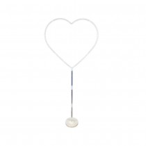 SUPPORT PLASTIQUE CUR POUR BALLONS 150CM BLANC