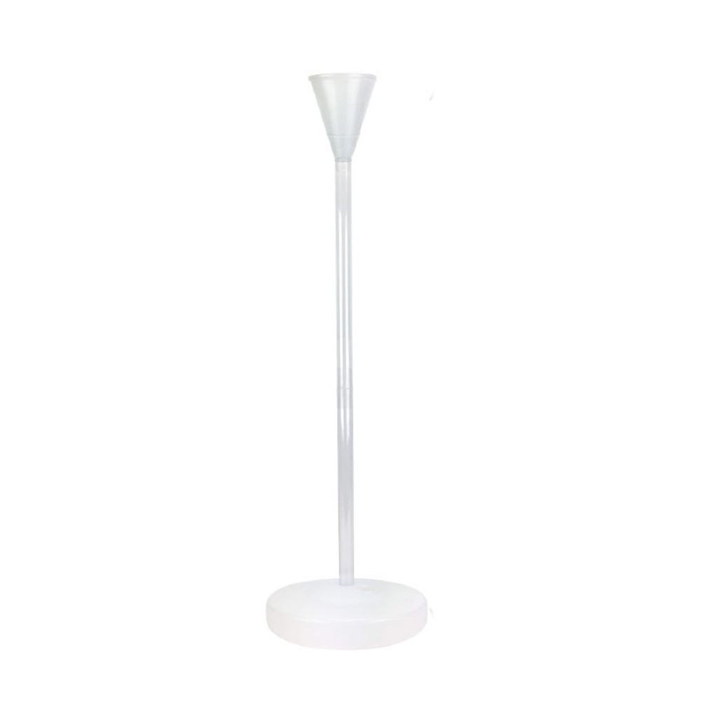 SUPPORT PLASTIQUE POUR BALLON GÉANT 90CM BLANC