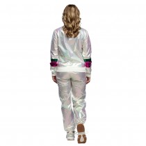 SURVÊTEMENT HOLOGRAPHIQUE BLANC FEMME