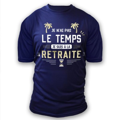 TEE SHIRT RETRAITE HOMME