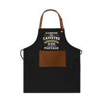 TABLIER COMPTOIR DES CAVISTES