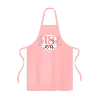 TABLIER DEDICACE 18 ANS FEMME