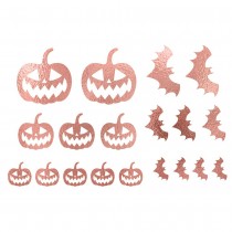 TATOUAGES ÉPHÉMÈRES HALLOWEEN ROSE GOLD ADULTE