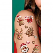 TATOUAGES ÉPHÉMÈRES NOËL GOURMAND ENFANT