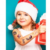 TATOUAGES ÉPHÉMÈRES NOËL TRADITION ENFANT