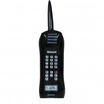 TÉLÉPHONE PORTABLE VINTAGE GONFLABLE 60CM NOIR