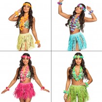 TENUE HAWAÏENNE TRADITION ACCUEIL HULA FEMME