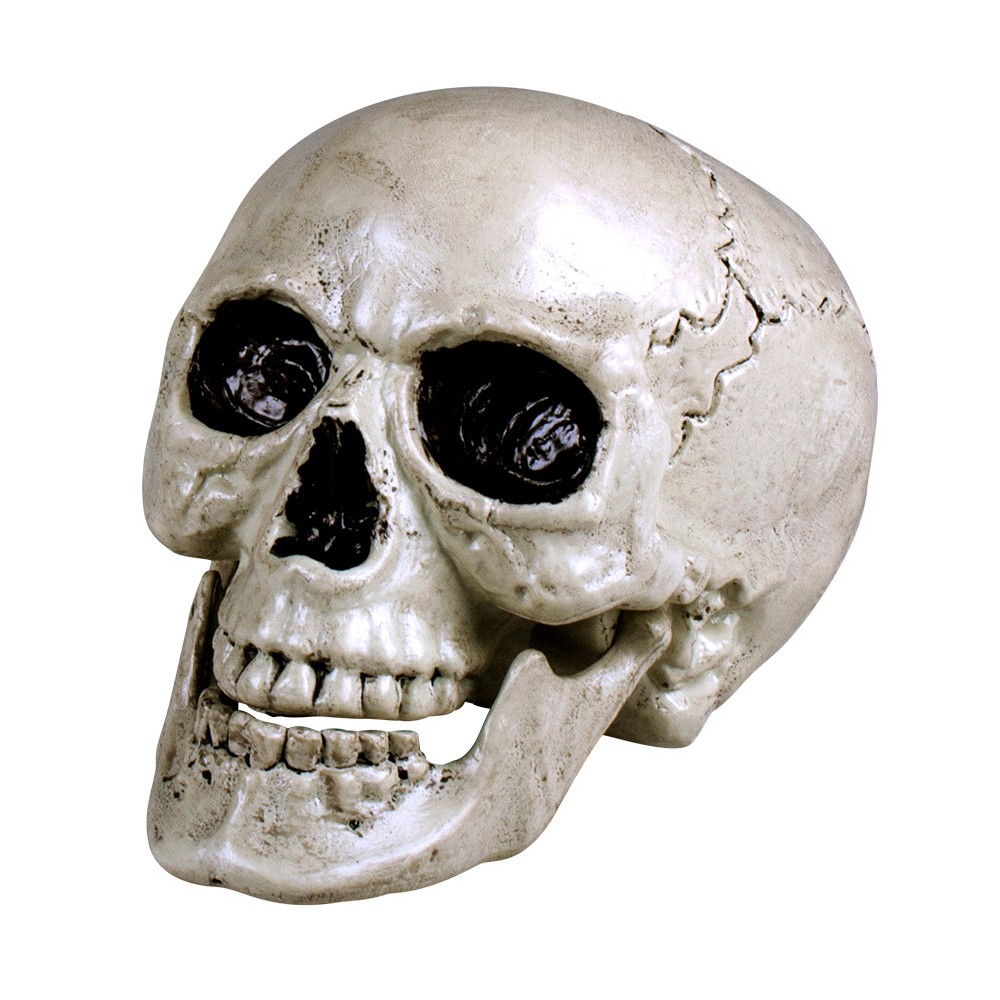 TETE DE MORT ARTICULEE 20CM