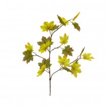 TIGE DE FEUILLES D\'ÉRABLE ARTIFICIELLE 17CM