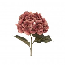 TIGE DE FLEUR HORTENSIA 83CM - PRUNE