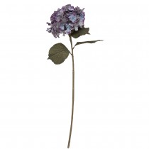 TIGE FLEUR HORTENSIA ARTIFICIELLE 83CM BLEU