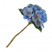 TIGE HORTENSIA ARTIFICIEL 35CM BLEU CIEL