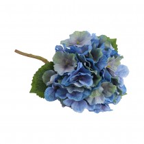 TIGE HORTENSIA ARTIFICIEL 35CM BLEU CIEL