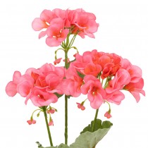 TIGE PELARGONIUM ARTIFICIEL 69CM