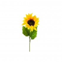 TIGE TOURNESOL ARTIFICIEL 67CM JAUNE