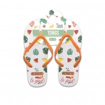 TONG PLASTIQUE LA RETRAITE LE PIED EXOTIQUE FEMME