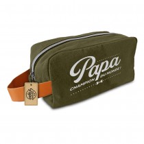 TROUSSE DE TOILETTE PAPA CHAMPION 23X12X10CM VERT