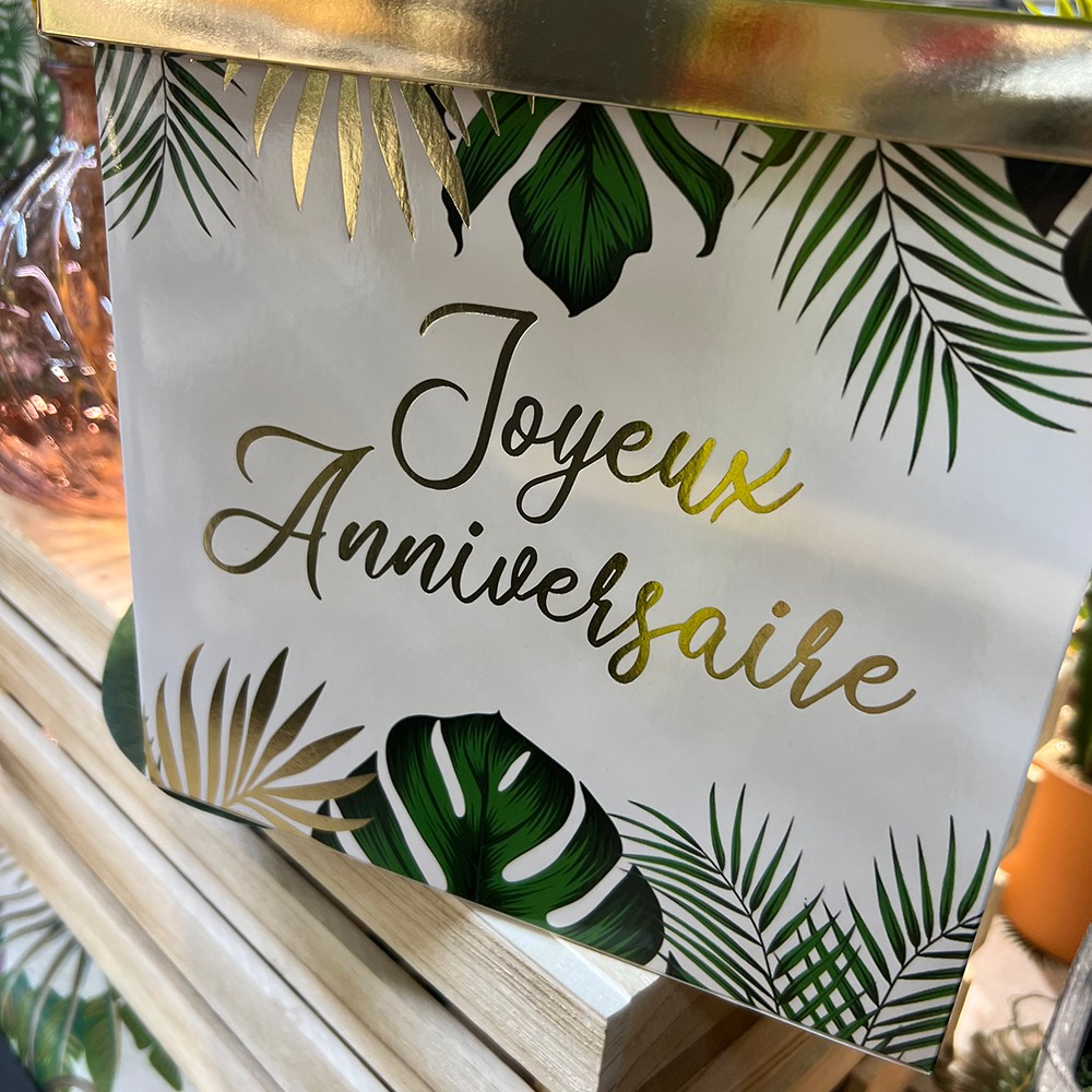 Carte Anniversaire Adulte 20 ans Tropical