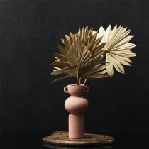 VASE ANSE CERAMIQUE DÉCO ARTY 25.5CM TERRACOTTA