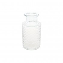 VASE VERRE 11X22.5CM TRANSPARENT