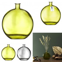 VASE VERRE ROND H18.5CM