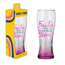 VERRE À BIÈRE GIRLY APÉRO 42CL