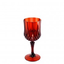 VERRE À PIED RÉUTILISABLE VINTAGE 22CL AMBRE