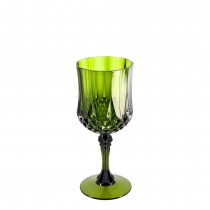 VERRE À PIED RÉUTILISABLE VINTAGE 22CL PISTACHE
