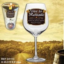 VERRE A VIN RETRAITE