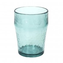 VERRE PLASTIQUE EFFET MARTELÉ 35CL